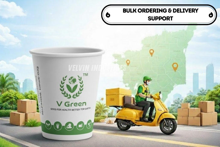 Reliable supply of compostable paper cups across Tamil Nadu with fast logistics and wholesale packaging options